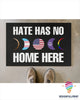 Hate Has No Home Here Moon Phases Doormat  NHD