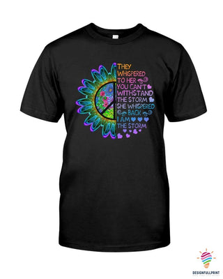 Gift For Hippie Hippie I Am The Storm Black TShirt CH