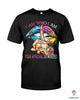 Gift For Hippie Hippie I AM WHO I AM Black TShirt CH