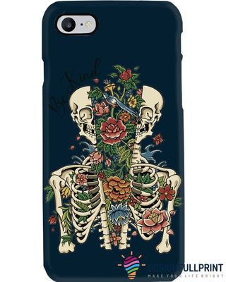 Skull Gift Flowers With Skull Phone Case NHD