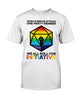 Pride Gift For LGBT LGBT When Someone Attacks One Party Member We All Roll For Initiative Dice Tshirt HG