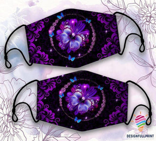 Gift For Butterfly Lover Butterfly Cloth Mask LN