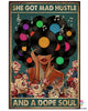 Black Pride SHE GOT MAD HUSTLE AND A DOPE SOUL Canvas Art and Poster LN Black And Proud 365