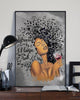 Black Pride Black Queen With Wine African American Girl Poster HG Afro Proud Black Power Movement History