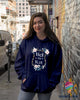 Gifts for Police Officers Flower Back The Blue Police Unisex T Shirt Or Hoodie HG