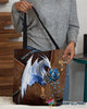 Gift For Dragon Lover Flower And Dragon American Diabetes Awareness Blue Ribbon Tote Bag HG