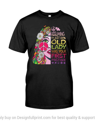 Gift For Hippie Hippie Girl With Tropical Hair Black TShirt CH