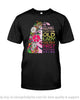 Gift For Hippie Hippie Girl With Tropical Hair Black TShirt CH