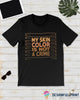 Black Pride My Skin Color is Not a Crime Black History Month Melanin Power Black By Nature Proud By Choice Ultra Cotton Shirt Black And Proud 365