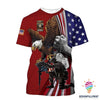 Gift For Army America Army America Flag Hoodie T Shirt Unisex Size NH