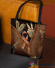 Peace Love Cure Multiple Sclerosis Awareness Orange Ribbon Tote Bag HG