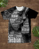Lesbian LGBT Pride T-shirt