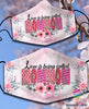 Mother Day Gift For Grandma Gift For Mom Love Is Being Called Grandma Nana Grammy Mommy Mama Cloth Mask No Filter HG