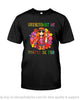 Gift For Hippie Hippie Underestimate Me That Will Be Fun Black TShirt CH