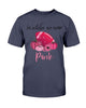 Breast Cancer Awareness  Football In October We Wear Pink Shirt Cotton T-Shirt