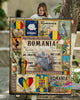 Romania Where Love Is Blanket and Quilt Blanket LN