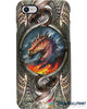 Gift For Dragon Lover Dragon On Fire Mirror Print Phone Case LN