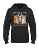 Cats Make Me Happy Humans Make My Head Hurt Cotton Hoodies Gifts For Cat Lovers