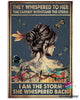 Gift For Dragonfly Lover Dragonfly I Am The Storm Vertical Poster