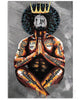 Black Pride Black King Black Pride Wall Canvas HG Black And Proud 365