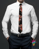 Gift For Music Lover Drummer Red Drums Tie HG