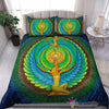 Gift For Egyptian Ancient Egypt Isis With Wings Bedding Set NH Egyptian God