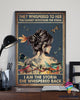 Gift For Dragonfly Lover Dragonfly I Am The Storm Vertical Poster