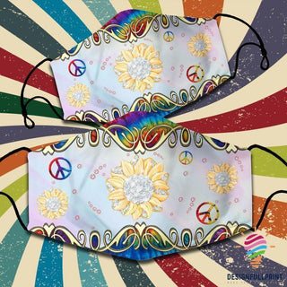Gift For Hippie Hippie Cloth Mask LN
