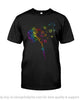 Gift For Hippie Hippie Dandelion Imagine Black TShirt CH
