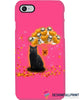 Skull Gift Cat With Skull Balloons Phone Case NHD