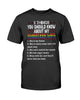Pride Gift For LGBT LGBT 5 Things You Should Know About My Smartass Wife T-shirt