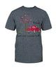 Tree And Car Fall Breast Cancer Awareness Month October Shirt