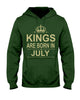 Black Pride Copy of Kings Are Born In July Ultra Cotton Shirt Black And Proud 365