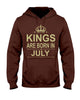 Black Pride Copy of Kings Are Born In July Ultra Cotton Shirt Black And Proud 365