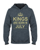 Black Pride Copy of Kings Are Born In July Ultra Cotton Shirt Black And Proud 365