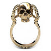 Skull Gold Ring - designfullprint