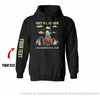 Gift For Hippie Black Get In Loser We re Doing Butt Stuff Pullover Zip Up Hoodie Sweatshirt US Unisex Size HG