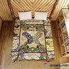 October Girl I Am The Storm Quilt And Sherpa Blanket HH