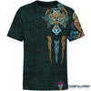 Gift For Viking Lover Viking Fenrir Tattoo Hoodie Viking Pullover Zip Up Hoodie and Longsleeve Tshirt US Unisex Size HG