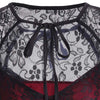 Floral Gothic Lace Dress
