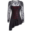 Floral Gothic Lace Dress