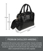 Unicorn Skull Leather Shoulder Bag 003 - designfullprint