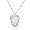 Head Crystal Skull Skeleton Necklace
