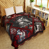 You And Me We Got This Skull Couple Blanket HG skull blanket