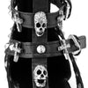 Gothic Rhinestone Crosses and Skull Sandals