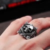 Vintage Classic Pirate Skull Stainless Steel Ring