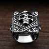 Vintage Classic Pirate Skull Stainless Steel Ring