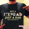 Gift For Dad Personalized StepDad Shirt
