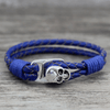 Skull Leather Bracelet - designfullprint