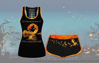 Halloween Witch Tank and Shorts Set